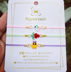 Set Trio Pulseras Niñas